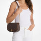 Mila Medium Signature Logo Messenger Bag