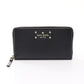Wellesley Neda Wellesley Neda Round Zipper Long Wallet Leather