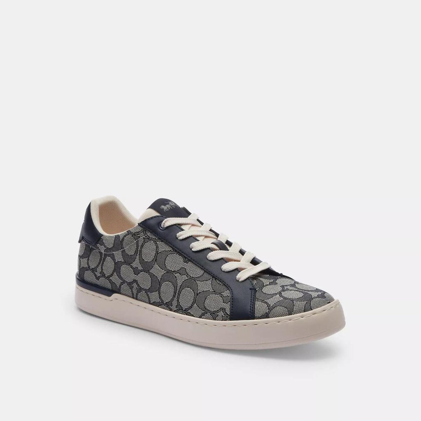 Coach Outlet Clip Low Top Sneaker In Signature Jacquard