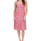 Womens Animal Print Viscose Sundress