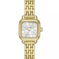 Women's Gracie Square Three-Hand Gold-Tone Stainless Steel Watch, 25mm