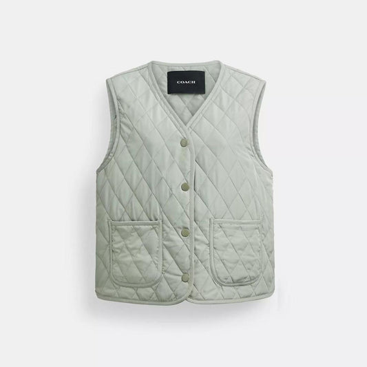 Coach Outlet Quilted Vest