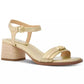 Mandy Rope Detail Mid-Heel Sandals