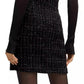 Women's Sparkle-Effect Tweed Mini Skirt