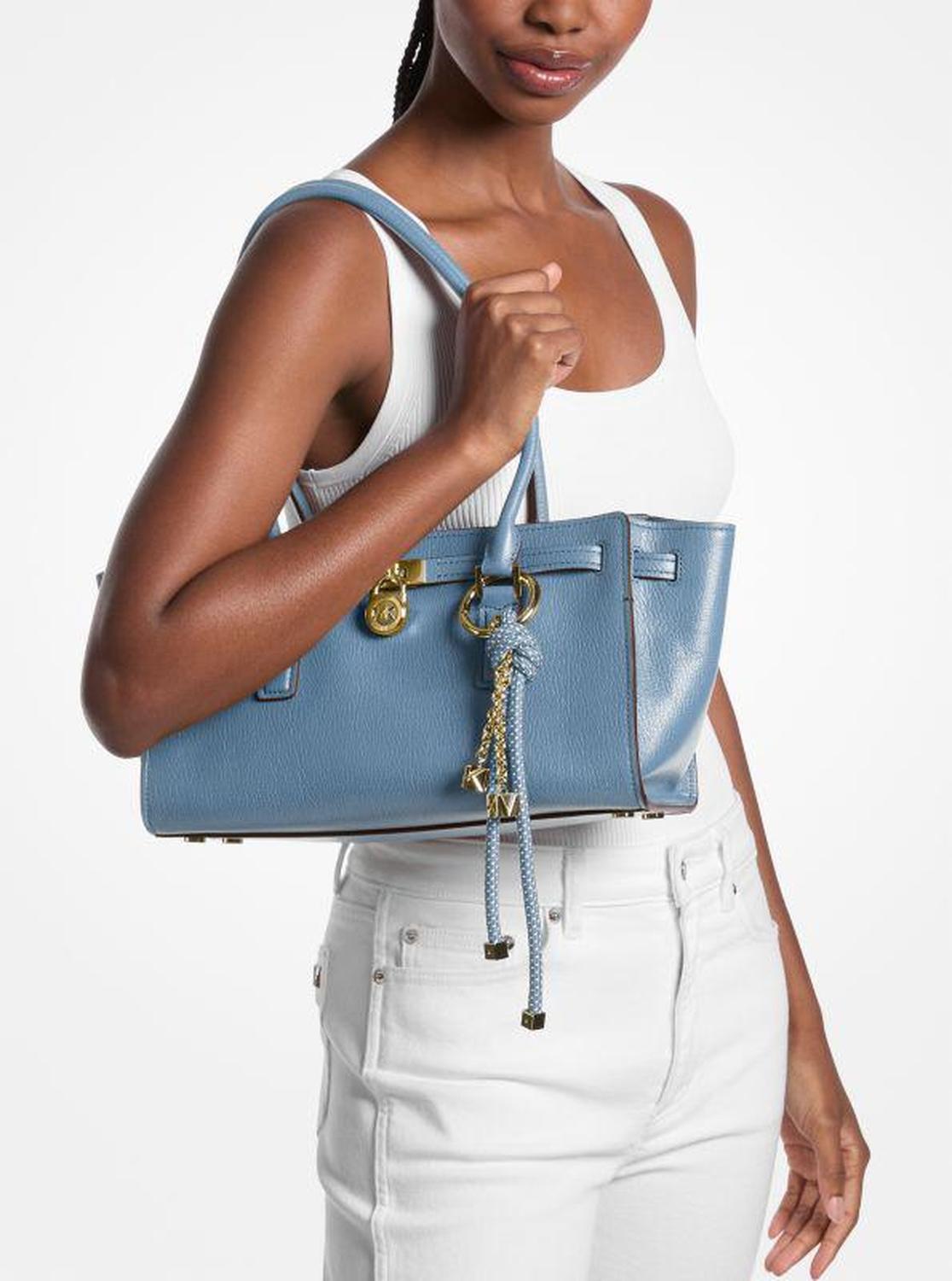 Hamilton Moderne Small Leather Satchel