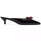 Women's Runway Embellished Bow-Trim Mules
