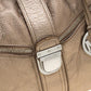 Michael Michael Kors Metallic  Leather Satchel