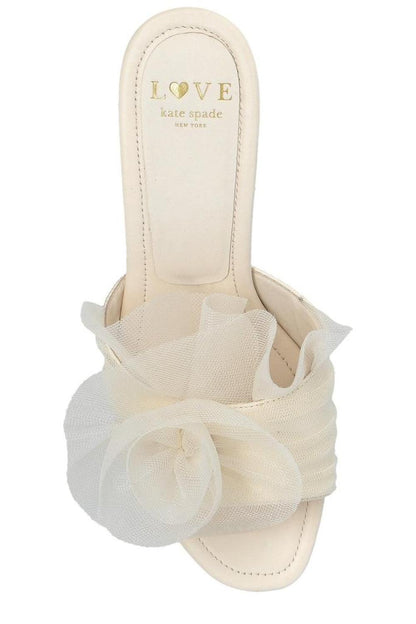 Kate Spade Floral Detailed Open Toe Sandals