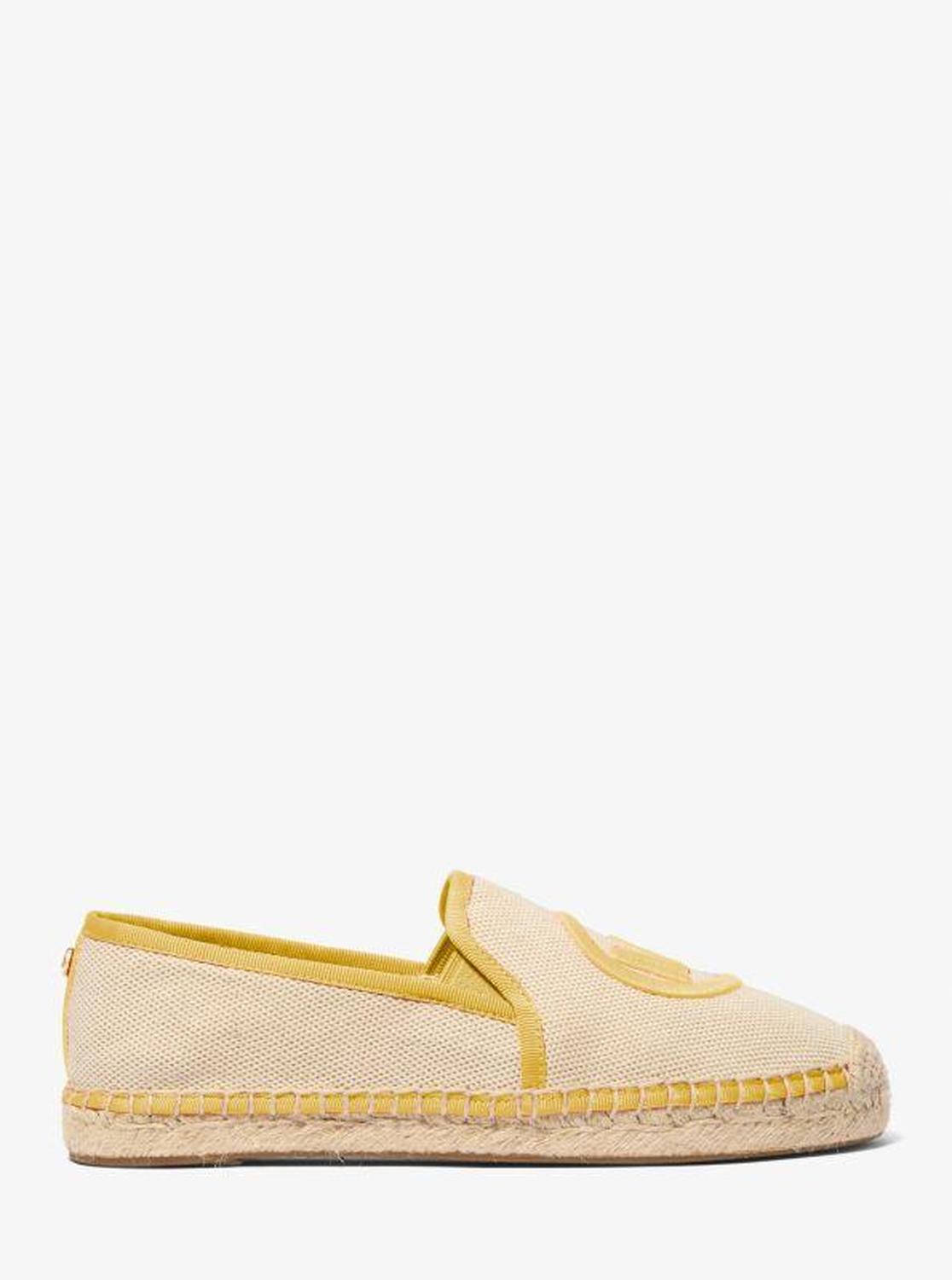 Hastings Two-Tone Cotton Blend Canvas Espadrille