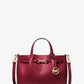 Carson Small Pebbled Leather Satchel