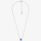 Precious Metal-Plated Brass Halo Necklace