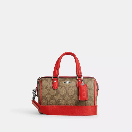 Coach Outlet Mini Rowan Crossbody In Signature Canvas