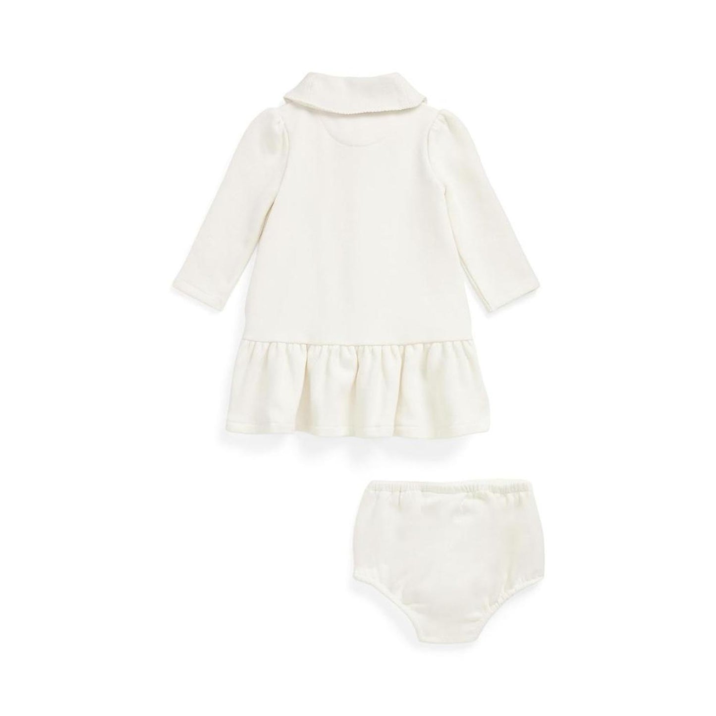Fair Isle Shawl Cotton Dress & Bloomer (Infant)
