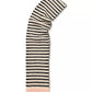 Striped Ribbed Scarf
