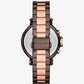 Oversized Maren Two-Tone Watch