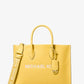Mirella Medium Pebbled Leather Tote Bag