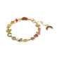 Gold-Tone Multicolor Crystal Rainbow Joy Charm Bracelet