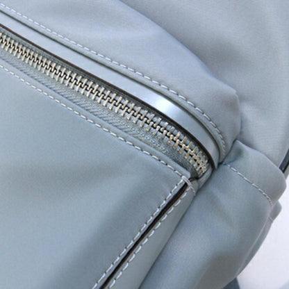 blue Nylon Leather Backpack (Pre-Owned)