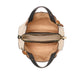 Deco Colorblocked Pebbled Leather Medium Crossbody Tote