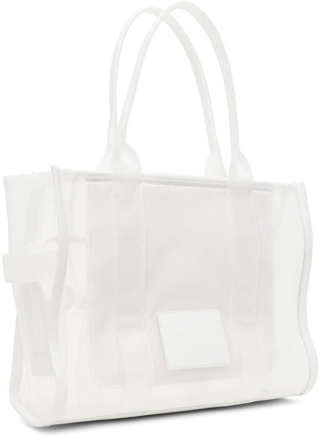 White 'The Mesh Large' Tote