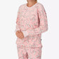 Women's 2-Piece Sleepwear Long-Sleeve Top and Jogger Pajama Set