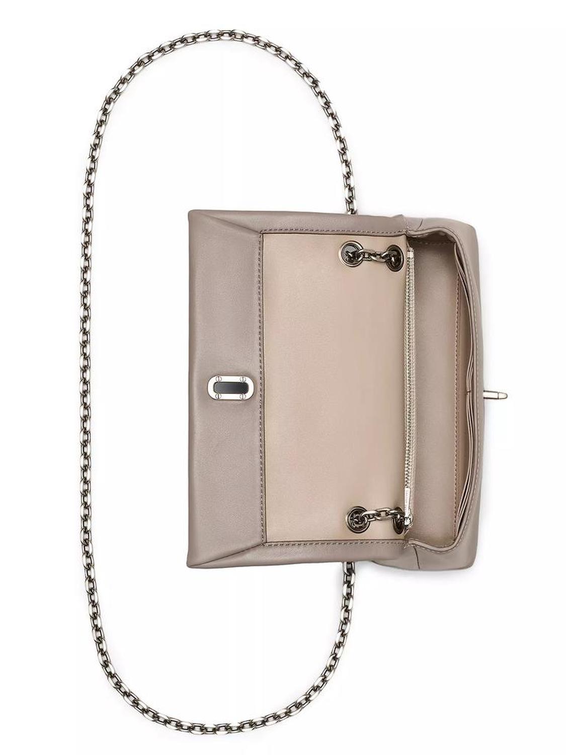Dual Chain Leather Wallet