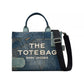 The Medium Deconstructed Denim Tote Bag