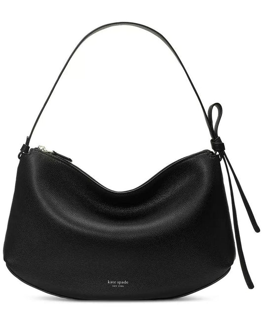 Loop Large Pebbled Leather Shoulder Bag