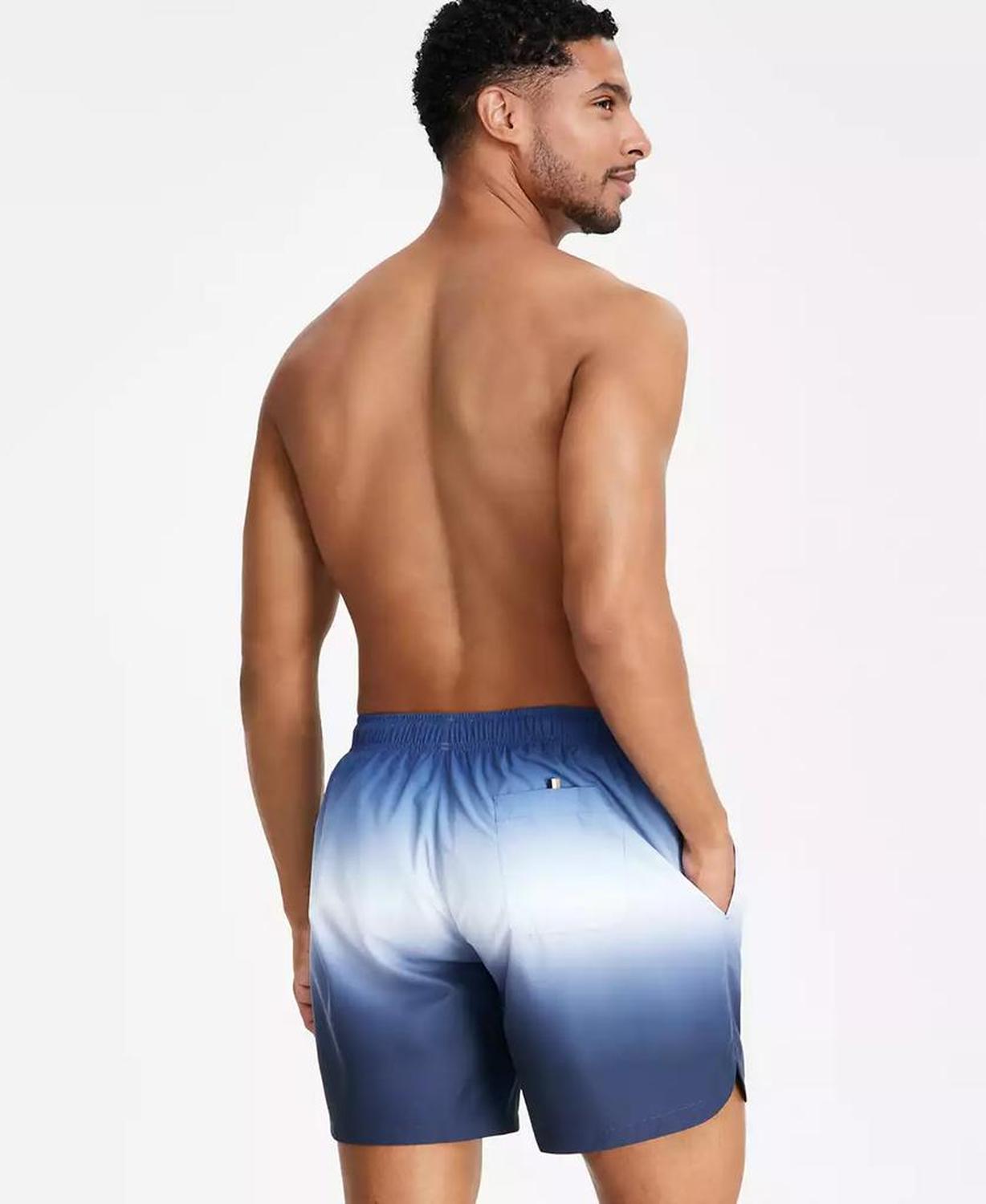 Men's Color Gradient Swim Trunks