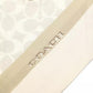 Stacked Tabby Bags Print Silk Skinny Scarf