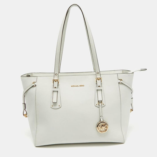 Michael KorsLeather Voyager Tote