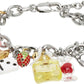 Silver 'The Sticker Charm Statement' Bracelet