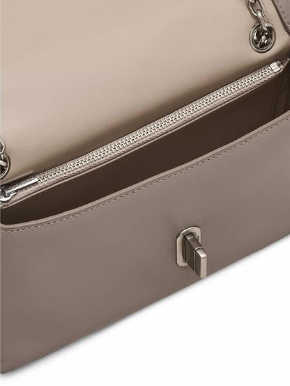 Dual Chain Leather Wallet
