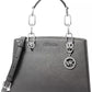 Cynthia Small North South Leather Satchel