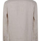 Michael Kors Slub-Texture Curved Hem Shirt