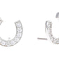 Pave Horseshoe Studs