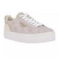 Women's Genza Platform Lace Up Round Toe Sneakers