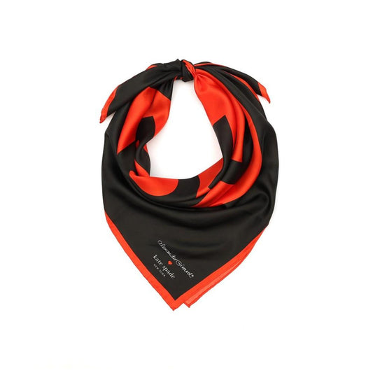 Women's Alexander Girard Love Silk Square Bandana