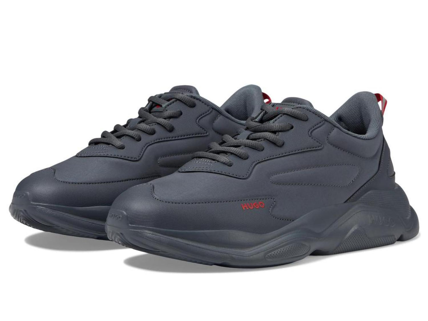 Running Style Sneakers with Thick Rubber Sole