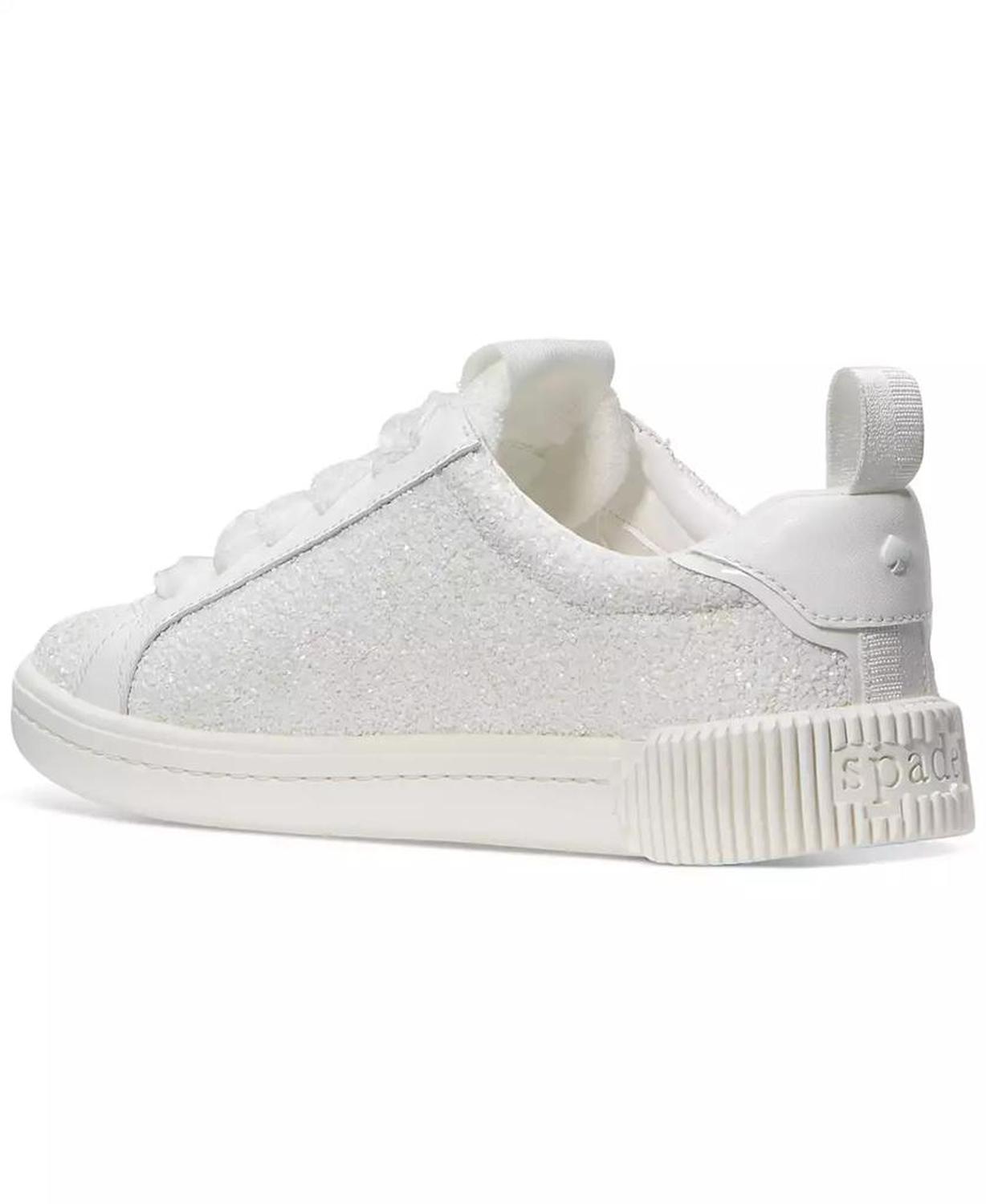 Women's K As In Kate Chunky Glitter Court Sneakers