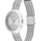 Women's Sammy Silver Tone Stainless Steel Mesh Bracelet Watch, 22.5mm