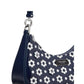 Sam Icon Daisy Dot Appliqued Saffiano Leather Small Convertible Crossbody