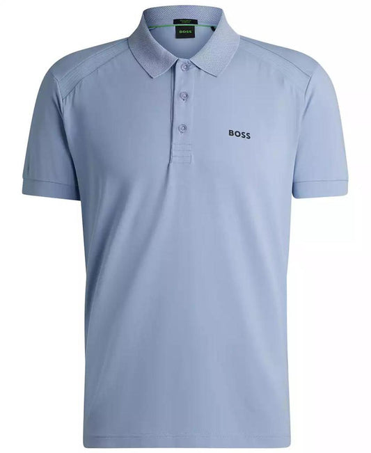 Men's Striped Tape Insert Polo Shirt
