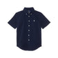 Cotton Seersucker Short-Sleeve Shirt (Big Kid)