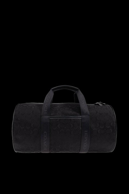Coach Signature Jacquard Theo Duffle Bag
