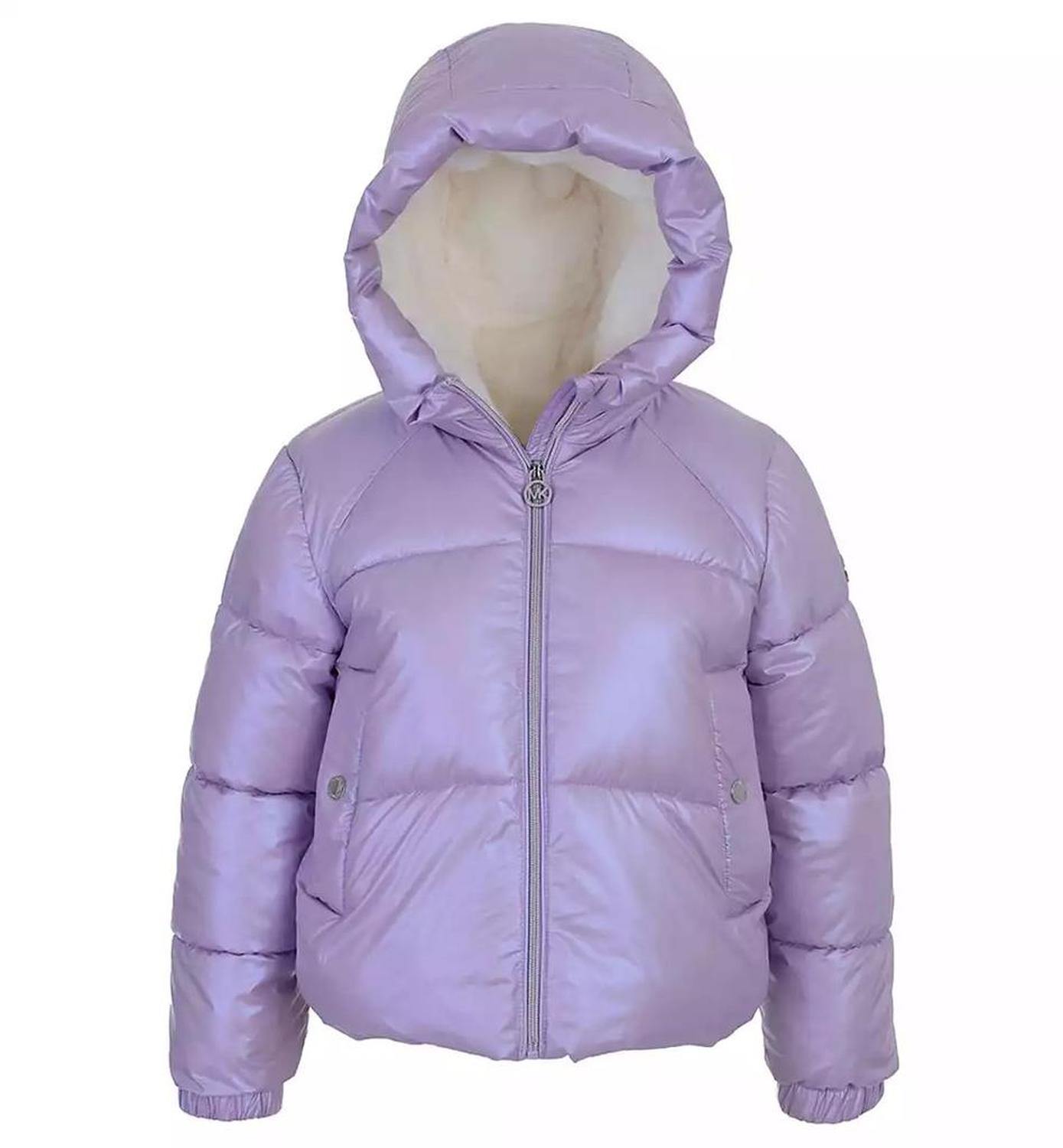 Toddler and Little Girls Hooded Puffer Jacket