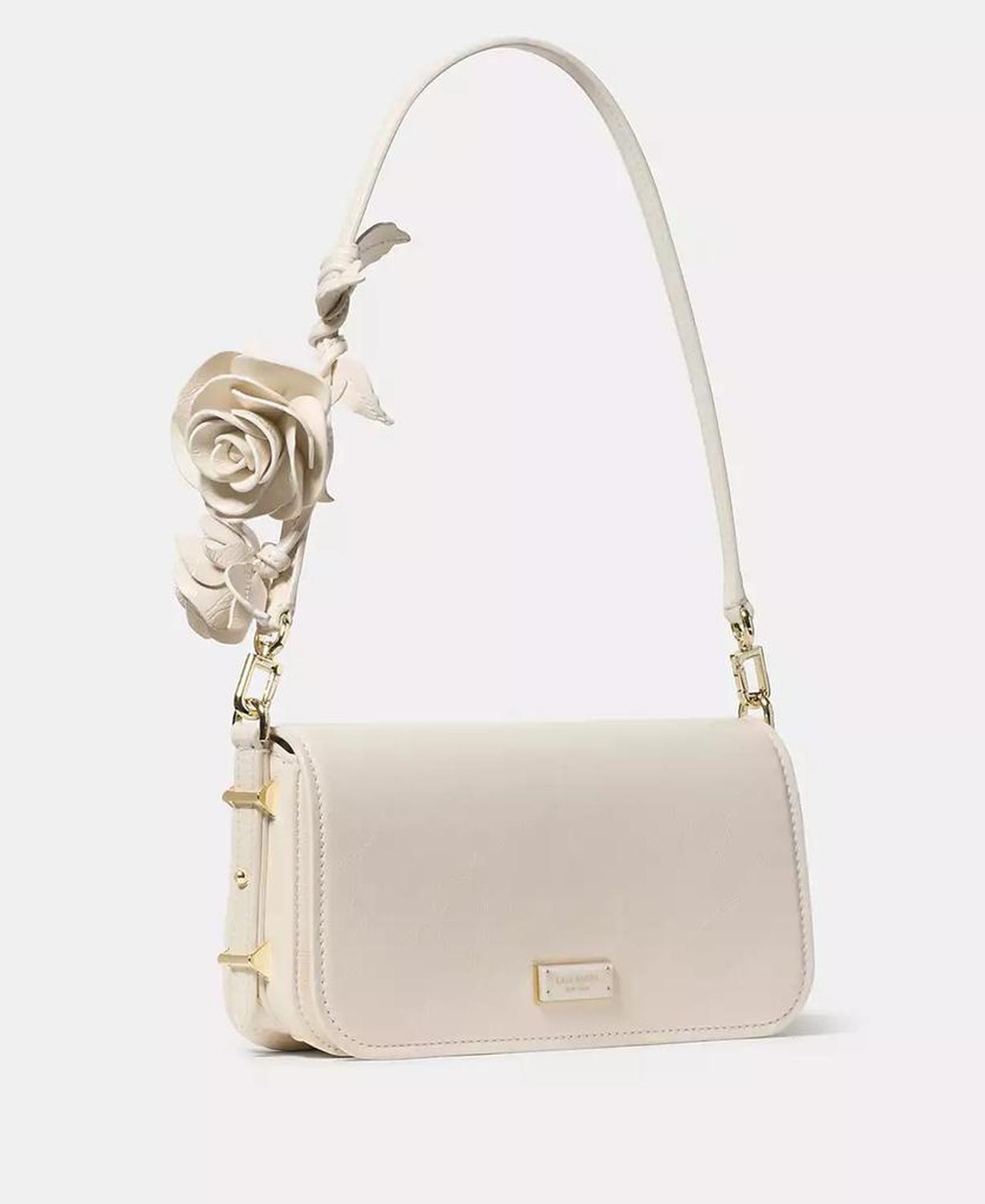 Liv Crinkle Patent Leather Shoulder Bag