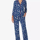 Women's 2-Piece Sleepwear 3/4-Sleeve Top and Pajama Pants Set