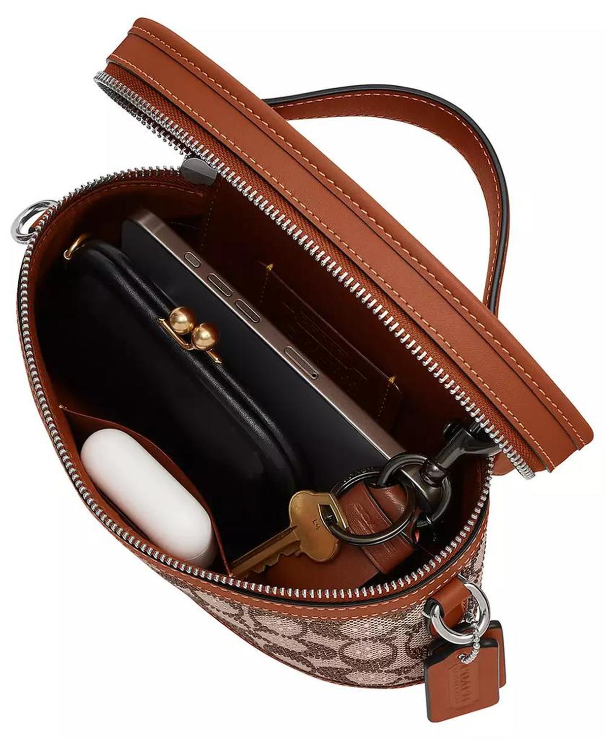 Originals Crystal Signature Jacquard Trail Handbag