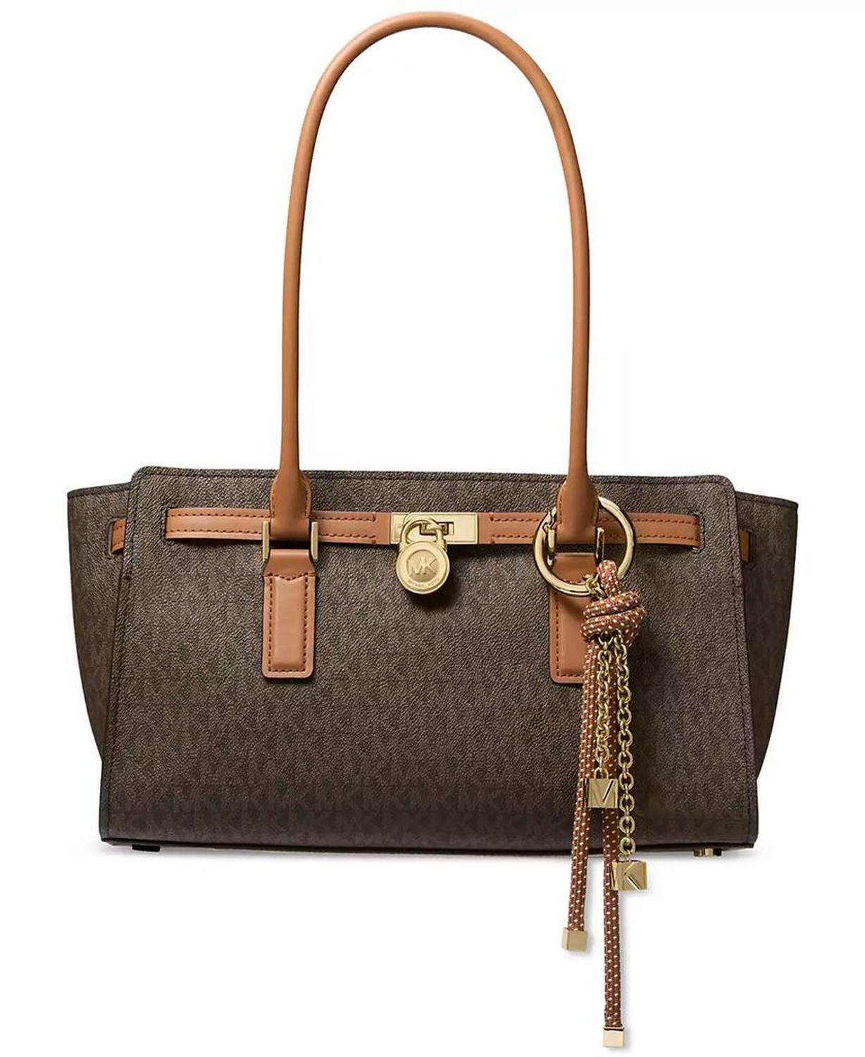 Hamilton Moderne Small Signature Logo Satchel